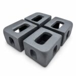 หัวลูกเต๋าคอนเทนเนอร์ Corner Casting มาตรฐาน ISO 1161 เหล็กหล่อ SCW480