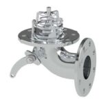 ฟุตวาล์ว IBC PEROLO CHIM 3 นิ้ว DN80 ทางออก 90 องศา Stainless 316L