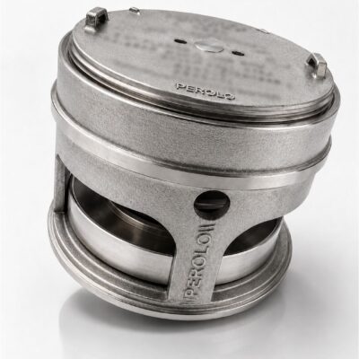 วาล์วนิรภัย 3.75 Bar PEROLO MEGA SUPERVENTIX SRV DN65 เกลียว 2.5 BSP สแตนเลส 316