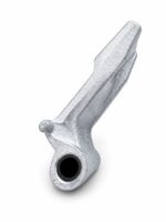 ขนาดใบบานพับประตูตู้คอนเทนเนอร์ LGHF004 ยาว 140 มม. รู Pin Ø16 มม. Barrel Ø28 มม.